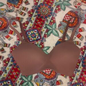 NWOT 32DDD brown/nude bra